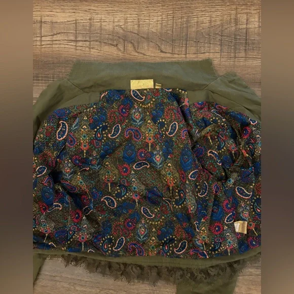 Princess Vera Wang Olive Green Blazer - Picture 4 of 7